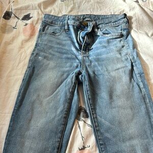 american eagle skinny jeans light wash